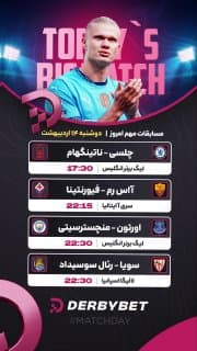 📆 دوشنبه 14 اردیبهشت